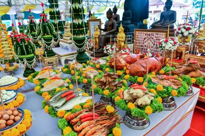 ประมวลภาพพิธีบวงสรวงและมอบเหรียญเสมา วัดจุฬามณี ปี ๒๕๖๕
