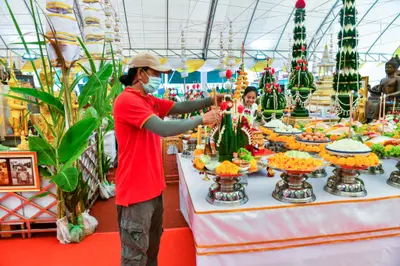ประมวลภาพพิธีบวงสรวงและมอบเหรียญเสมา วัดจุฬามณี ปี ๒๕๖๕