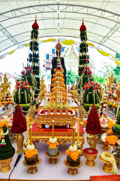 ประมวลภาพพิธีบวงสรวงและมอบเหรียญเสมา วัดจุฬามณี ปี ๒๕๖๕
