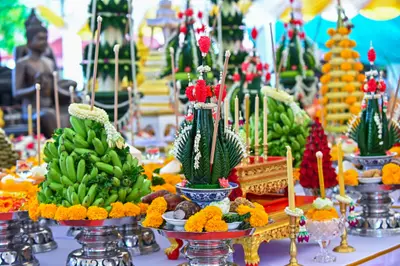 ประมวลภาพพิธีบวงสรวงและมอบเหรียญเสมา วัดจุฬามณี ปี ๒๕๖๕
