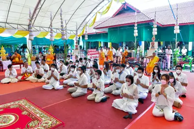 ประมวลภาพพิธีบวงสรวงและมอบเหรียญเสมา วัดจุฬามณี ปี ๒๕๖๕