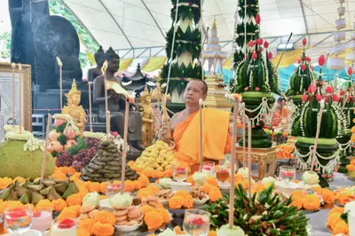 ประมวลภาพพิธีบวงสรวงและมอบเหรียญเสมา วัดจุฬามณี ปี ๒๕๖๕