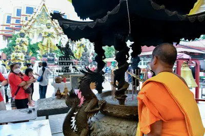 ประมวลภาพพิธีบวงสรวงและมอบเหรียญเสมา วัดจุฬามณี ปี ๒๕๖๕