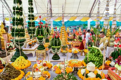 ประมวลภาพพิธีบวงสรวงและมอบเหรียญเสมา วัดจุฬามณี ปี ๒๕๖๕