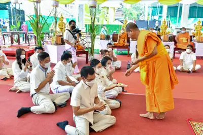 ประมวลภาพพิธีบวงสรวงและมอบเหรียญเสมา วัดจุฬามณี ปี ๒๕๖๕