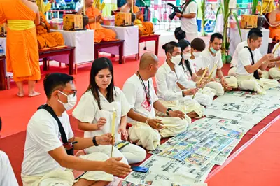 ประมวลภาพพิธีบวงสรวงและมอบเหรียญเสมา วัดจุฬามณี ปี ๒๕๖๕