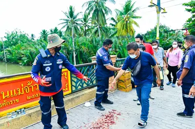 ประมวลภาพพิธีบวงสรวงและมอบเหรียญเสมา วัดจุฬามณี ปี ๒๕๖๕