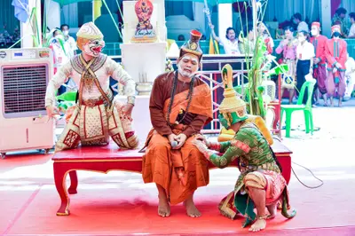 ประมวลภาพพิธีบวงสรวงและมอบเหรียญเสมา วัดจุฬามณี ปี ๒๕๖๕