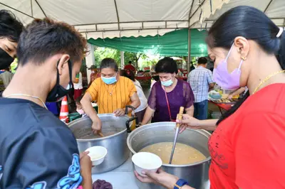 ประมวลภาพงานบำเพ็ญกุศลรำลึกหลวงพ่อเนื่อง โกวิโท ปีที่ ๓๕ วัดจุฬามณี ปี ๒๕๖๕