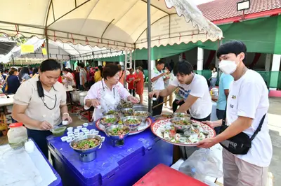 ประมวลภาพงานบำเพ็ญกุศลรำลึกหลวงพ่อเนื่อง โกวิโท ปีที่ ๓๕ วัดจุฬามณี ปี ๒๕๖๕
