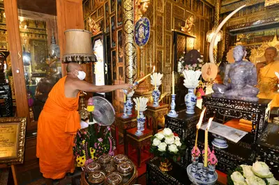 ประมวลภาพงานบำเพ็ญกุศลรำลึกหลวงพ่อเนื่อง โกวิโท ปีที่ ๓๕ วัดจุฬามณี ปี ๒๕๖๕