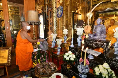 ประมวลภาพงานบำเพ็ญกุศลรำลึกหลวงพ่อเนื่อง โกวิโท ปีที่ ๓๕ วัดจุฬามณี ปี ๒๕๖๕