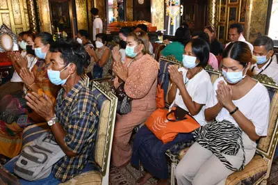 ประมวลภาพงานบำเพ็ญกุศลรำลึกหลวงพ่อเนื่อง โกวิโท ปีที่ ๓๕ วัดจุฬามณี ปี ๒๕๖๕