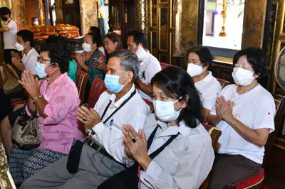 ประมวลภาพงานบำเพ็ญกุศลรำลึกหลวงพ่อเนื่อง โกวิโท ปีที่ ๓๕ วัดจุฬามณี ปี ๒๕๖๕