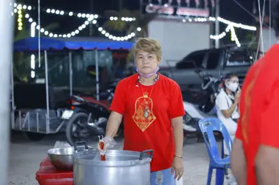 ประมวลภาพพิธีสวดนพเคราะห์และพุทธาภิเษกวัตถุมงคล วัดจุฬามณี ปี ๒๕๖๕