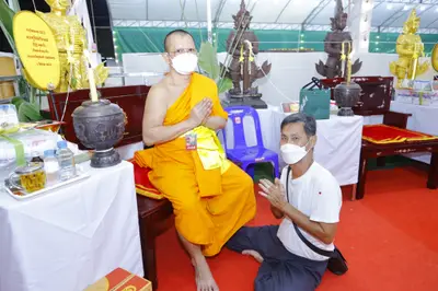 ประมวลภาพพิธีสวดนพเคราะห์และพุทธาภิเษกวัตถุมงคล วัดจุฬามณี ปี ๒๕๖๕