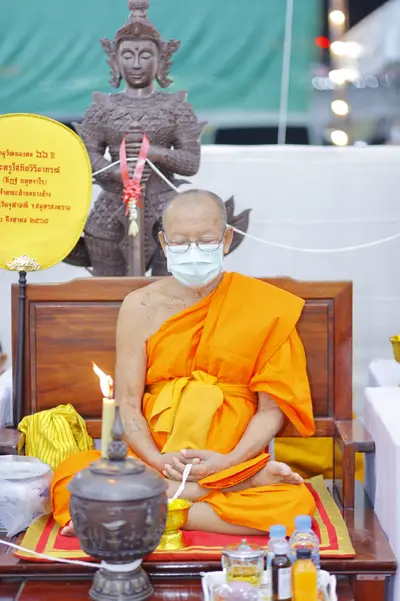 ประมวลภาพพิธีสวดนพเคราะห์และพุทธาภิเษกวัตถุมงคล วัดจุฬามณี ปี ๒๕๖๕