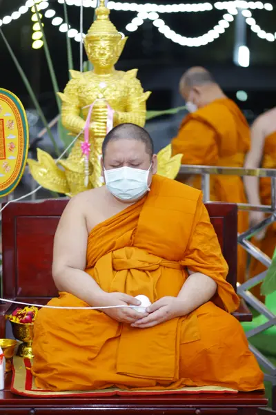 ประมวลภาพพิธีสวดนพเคราะห์และพุทธาภิเษกวัตถุมงคล วัดจุฬามณี ปี ๒๕๖๕