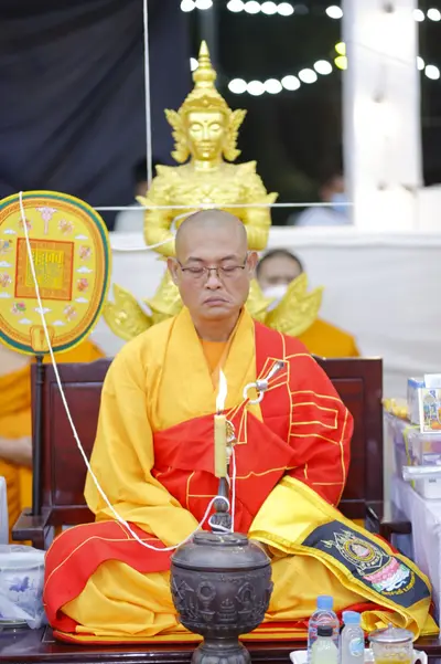 ประมวลภาพพิธีสวดนพเคราะห์และพุทธาภิเษกวัตถุมงคล วัดจุฬามณี ปี ๒๕๖๕