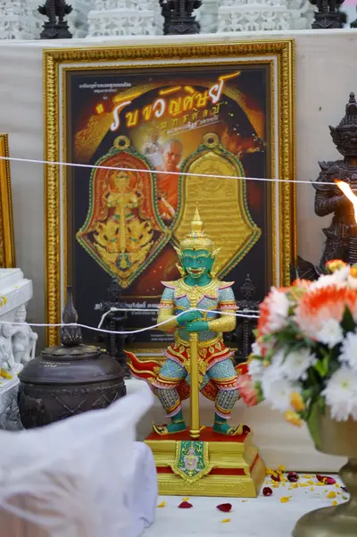 ประมวลภาพพิธีสวดนพเคราะห์และพุทธาภิเษกวัตถุมงคล วัดจุฬามณี ปี ๒๕๖๕