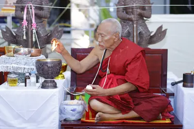 ประมวลภาพพิธีสวดนพเคราะห์และพุทธาภิเษกวัตถุมงคล วัดจุฬามณี ปี ๒๕๖๕
