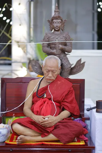 ประมวลภาพพิธีสวดนพเคราะห์และพุทธาภิเษกวัตถุมงคล วัดจุฬามณี ปี ๒๕๖๕