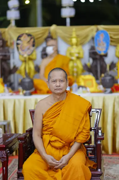 ประมวลภาพพิธีสวดนพเคราะห์และพุทธาภิเษกวัตถุมงคล วัดจุฬามณี ปี ๒๕๖๕