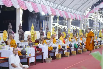 ประมวลภาพพิธีสวดนพเคราะห์และพุทธาภิเษกวัตถุมงคล วัดจุฬามณี ปี ๒๕๖๕