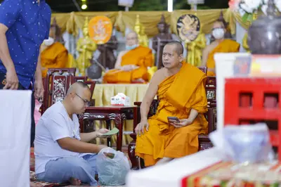 ประมวลภาพพิธีสวดนพเคราะห์และพุทธาภิเษกวัตถุมงคล วัดจุฬามณี ปี ๒๕๖๕
