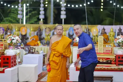 ประมวลภาพพิธีสวดนพเคราะห์และพุทธาภิเษกวัตถุมงคล วัดจุฬามณี ปี ๒๕๖๕