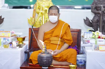 ประมวลภาพพิธีสวดนพเคราะห์และพุทธาภิเษกวัตถุมงคล วัดจุฬามณี ปี ๒๕๖๕