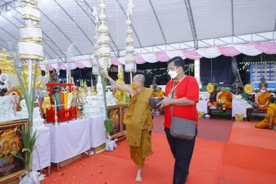 ประมวลภาพพิธีสวดนพเคราะห์และพุทธาภิเษกวัตถุมงคล วัดจุฬามณี ปี ๒๕๖๕