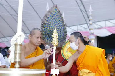 ประมวลภาพพิธีสวดนพเคราะห์และพุทธาภิเษกวัตถุมงคล วัดจุฬามณี ปี ๒๕๖๕