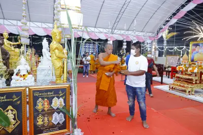 ประมวลภาพพิธีสวดนพเคราะห์และพุทธาภิเษกวัตถุมงคล วัดจุฬามณี ปี ๒๕๖๕