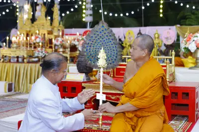 ประมวลภาพพิธีสวดนพเคราะห์และพุทธาภิเษกวัตถุมงคล วัดจุฬามณี ปี ๒๕๖๕