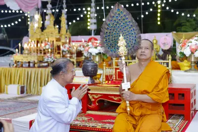 ประมวลภาพพิธีสวดนพเคราะห์และพุทธาภิเษกวัตถุมงคล วัดจุฬามณี ปี ๒๕๖๕
