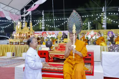 ประมวลภาพพิธีสวดนพเคราะห์และพุทธาภิเษกวัตถุมงคล วัดจุฬามณี ปี ๒๕๖๕