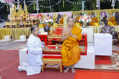 ประมวลภาพพิธีสวดนพเคราะห์และพุทธาภิเษกวัตถุมงคล วัดจุฬามณี ปี ๒๕๖๕
