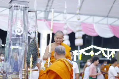 ประมวลภาพพิธีสวดนพเคราะห์และพุทธาภิเษกวัตถุมงคล วัดจุฬามณี ปี ๒๕๖๕