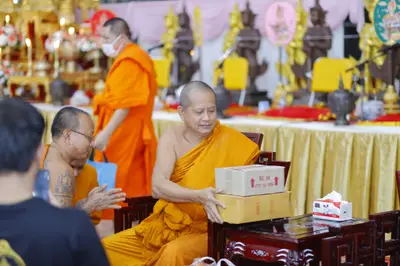 ประมวลภาพพิธีสวดนพเคราะห์และพุทธาภิเษกวัตถุมงคล วัดจุฬามณี ปี ๒๕๖๕