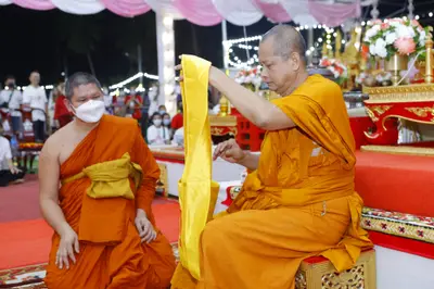 ประมวลภาพพิธีสวดนพเคราะห์และพุทธาภิเษกวัตถุมงคล วัดจุฬามณี ปี ๒๕๖๕