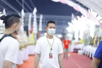 ประมวลภาพพิธีสวดนพเคราะห์และพุทธาภิเษกวัตถุมงคล วัดจุฬามณี ปี ๒๕๖๕