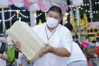 ประมวลภาพพิธีสวดนพเคราะห์และพุทธาภิเษกวัตถุมงคล วัดจุฬามณี ปี ๒๕๖๕