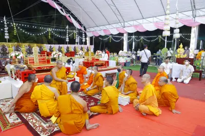 ประมวลภาพพิธีสวดนพเคราะห์และพุทธาภิเษกวัตถุมงคล วัดจุฬามณี ปี ๒๕๖๕