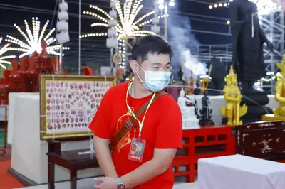 ประมวลภาพพิธีสวดนพเคราะห์และพุทธาภิเษกวัตถุมงคล วัดจุฬามณี ปี ๒๕๖๕