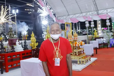 ประมวลภาพพิธีสวดนพเคราะห์และพุทธาภิเษกวัตถุมงคล วัดจุฬามณี ปี ๒๕๖๕