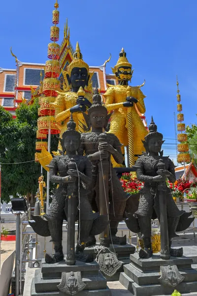 องค์ท้าวเวสสุวรรณโณ วัดจุฬามณี (ภาพที่ 5)