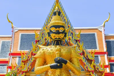 องค์ท้าวเวสสุวรรณโณ วัดจุฬามณี (ภาพที่ 6)