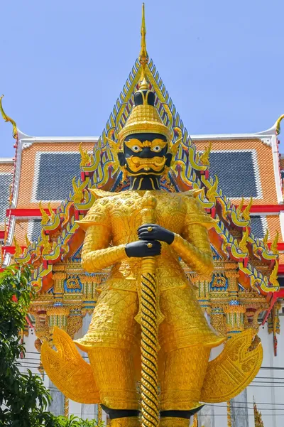 องค์ท้าวเวสสุวรรณโณ วัดจุฬามณี (ภาพที่ 8)