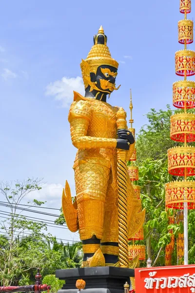 องค์ท้าวเวสสุวรรณโณ วัดจุฬามณี (ภาพที่ 10)